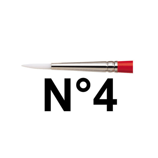 Pinceau rond manche court Winsor et Newton university série 233 n°4