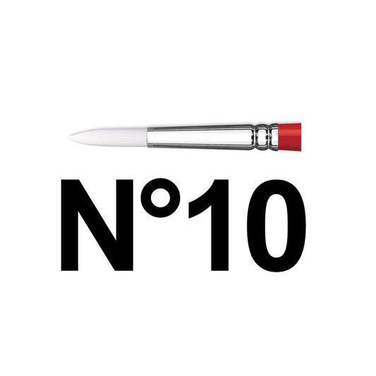Pinceau rond manche long Winsor et Newton university série 235 n°10