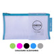 Pochette protège document en nylon chéquier assortiment couleur Apli Zipper Bags